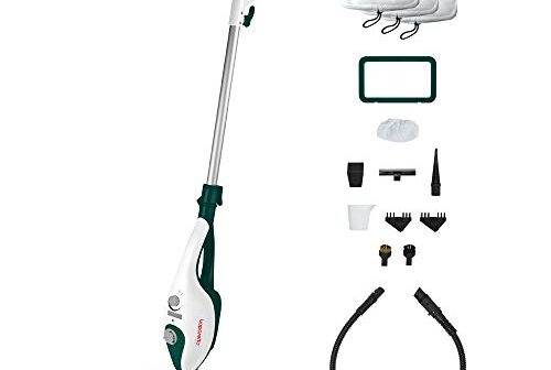 Polti Vaporetto SV240 Scopa Lavapavimenti a Vapore 2 in 1, Pulitore  Portatile, Extra Dotazione Panni, con 14 Accessori, Leggero 1.6 kg, uccide  ed elimina il 99,9%* di virus, germi e batteri