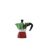 Bialetti 5650 – Caffettiera da caffè, misura unica, colore: Verde/Rosso/Bianco