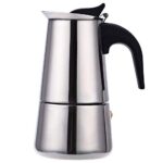 Nonna Macchina per caffè (induzione) 9 tazze – 500 ml – Caffettiera 100% acciaio INOX
