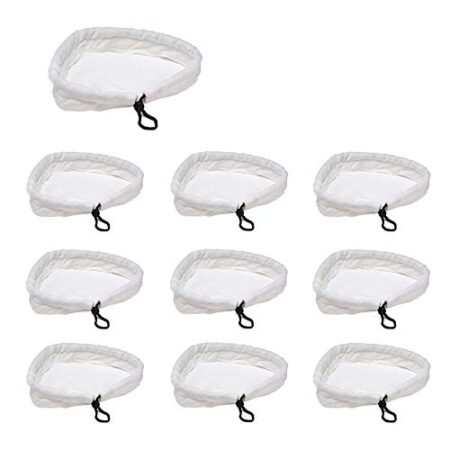 Zasiene Panni per Scopa a Vapore 10 Pezzi Panni Microfibra per Scopa a Vapore Universale Triangolare Mop Pad Lavabile Pulizia Pad Cover Scopa a Vapore Ricambi